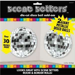  Disco Balls Scene Setters (2 per package) Toys & Games