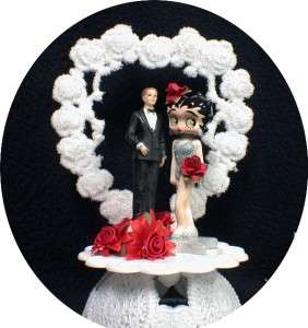   Red Silver Wedding Cake Topper LOT Knife, Serve, Glasses Garter  