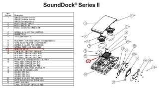 BOSE 315210 001S, IR Sensor Board, SoundDock Series II, SoundDock II 