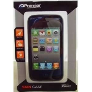  Premier iPhone 4 Skin Case Black Cell Phones 