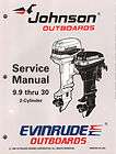 1997 Omc Evinrude Johnson 9.9 10 15 20 25 30 35 HP Outboard Service 