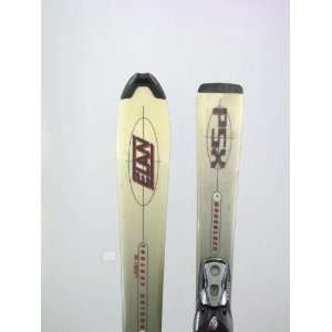 Used Elan PSX Jr Kids Snow Skis with Salomon 609 Binding 138cm A+ 
