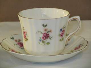 Old Royal Bone China Tea Cup & Saucer Roses  