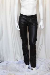 Super soft and utterly cool, lambskin leather pants from French label 
