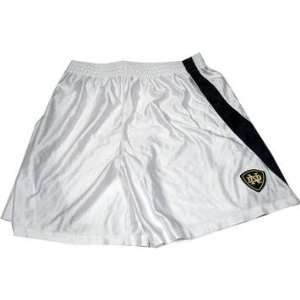 Notre Dame Womens Basketball Game Used White Shorts (XL)   Other Items 