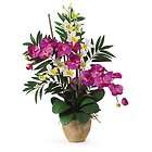   29 Double Phalaenopsis/D​endrobium Silk Orchid 1071 Orchid/Cream