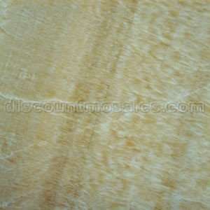  12x12 Honey Onyx Polished Marble Tile
