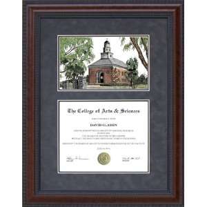  Diploma Frame with Illinois Wesleyan University (IWU 