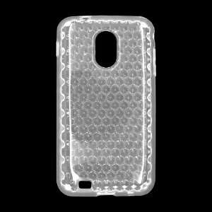 TPU Clear Hexagonal Pattern Silicone Skin Gel Cover Case For Samsung 