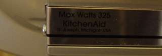KitchenAid KSM120MC Custom Stand Mixer Metallic Chrome 4.5 Quart 10 
