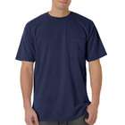 Anvil CARIBBEAN BLUE   XL Heavyweight Pocket T Shirt