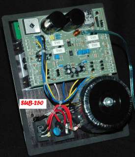 250W Pure bass subwoofer amplifier + panel+Transformer  