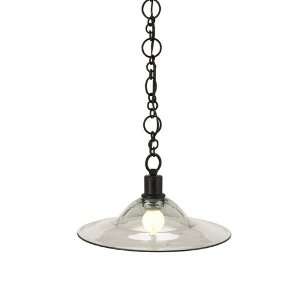 Currey & Company 9123 Millbrook 1 Light Pendant in Old Iron Recycled 