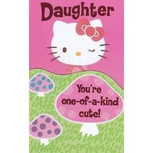  Greeting Cards Hello Kitty Daughter Youre One of a Kind 