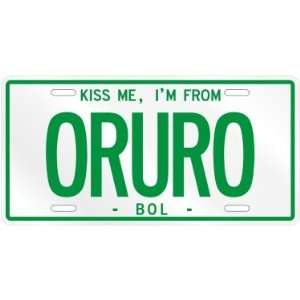   ME , I AM FROM ORURO  BOLIVIA LICENSE PLATE SIGN CITY