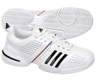 Adidas Barricade 6.0 Mens Tennis Shoe White/Black/Red  
