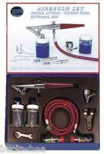 NEW! Paasche H Set Single Action Airbrush Painting Set  