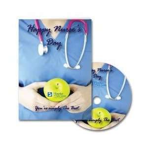  MDAPP08 CD    Happy Nurses Day Greeting Card with CD 