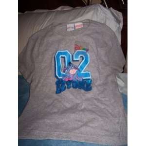  Disney Eeyore Ladies T Shirt Medium 