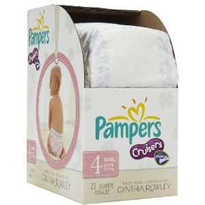   Designer Diapers Jumbo Pack Size 4 Girl 23ct.