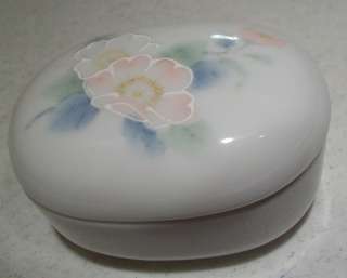 Precious Porcelain Trinket Dish OTAGIRI Japan Peony  