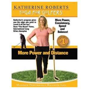 YOGA FOR GOLFERS: MORE POWER & DISTANCE   DVD:  Sports 