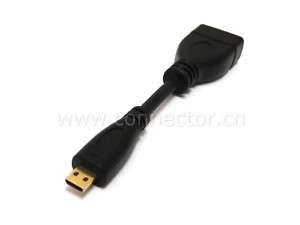 Micro HDMI to HDMI Adapter Cable 10cm for XOOM Droid X  