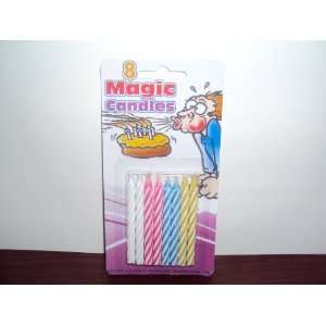  Magic Re lighting Candles (Pack of 8 Candles) Toys 