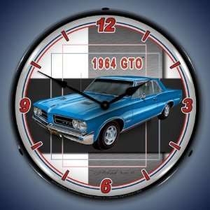  1964 Pontiac GTO Lighted Wall Clock 