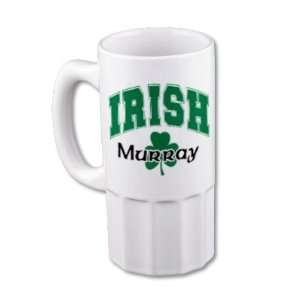  Irish Pride White Ceramic Beer Mug 