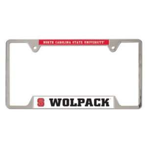  North Carolina State Wolfpack Official Logo Metal License 