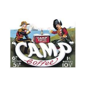  Camp Coffee   Large Metal Sign