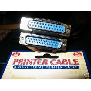  6 Foot Serial Printer Cable