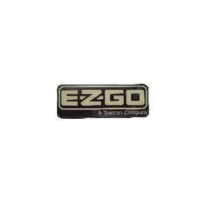  EZGO RXV Decal Emblem Silver
