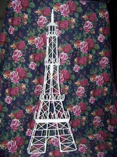   Tower Wall Decor  Paris Apt.  White   French Cottage Chic  