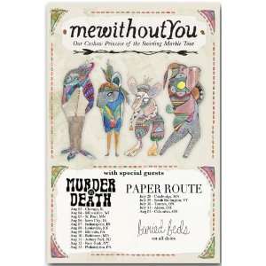  mewithoutYou poster   promo flyer   11 x 17