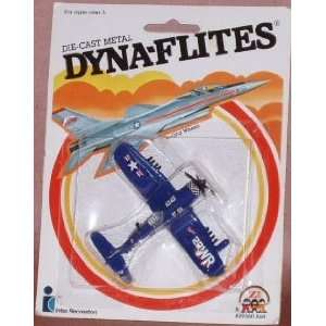 Dyna Flites Corsair F4U Navy Folding Wing Toys & Games