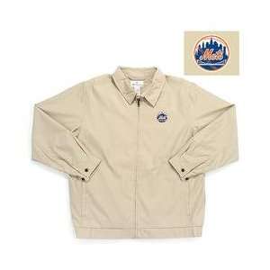  New York Mets Womens Academy Jacket   Linen Medium: Sports 