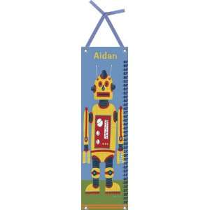  Yellow Robot Personalized Growth Chart: Home & Kitchen