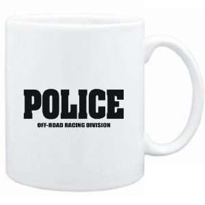  Mug White  POLICE Off Road Racing DIVISION  Sports 