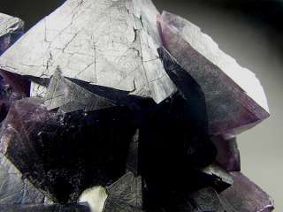 Green Purple Fluorite, Dean Mine, Jiangxi, China  