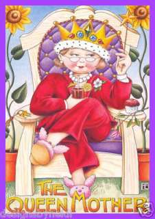 Mary Engelbreit Mothers Day Magnet Queen Mother  