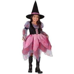 Lets Party By FunWorld Wonderful Witch Child Costume / Pink   Size 