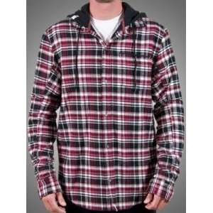 Altamont Clothing Cardinal Hooded Flannel