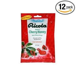   : Ricola Cherry Honey Throat Drop ( 12X24 Ct): Health & Personal Care