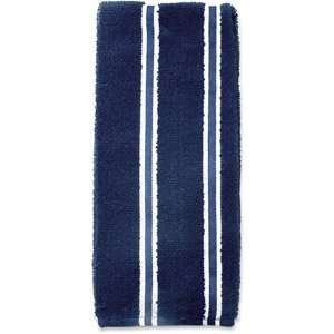  Now Designs Royal & White Stripe Terry Kitchen Towel