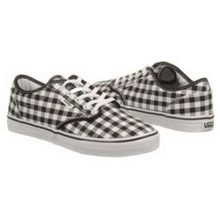 Athletics Vans Womens Atwood Low Black/White Shoes 
