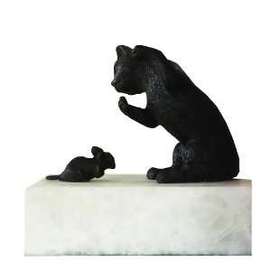  Global Views Bookends, Cat and Mouse, Pair