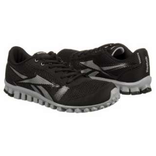 Athletics Reebok Kids RealFlex Optimal Grd Black/Silver/Lt Grey Shoes 