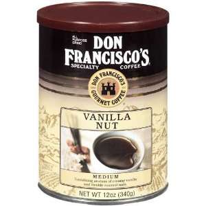 Don Francisco Vanilla Nut Coffee in Can, 12 Ounce  Grocery 